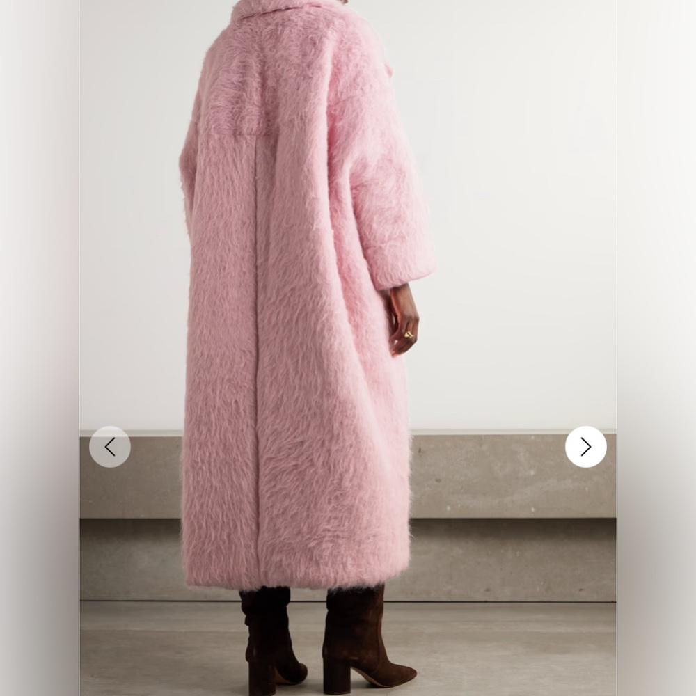 Dries Van Noten Oversized Brushed Wool-Blend Coat — Runway Edition Size M $3715 - Picture 6 of 11